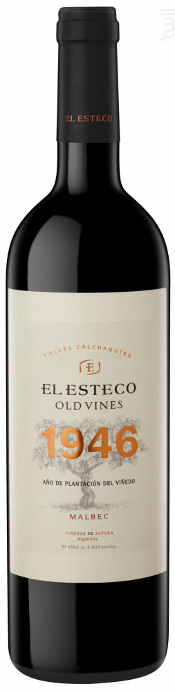 OLD VINES 1946 - MALBEC El Esteco Vin Rouge●Autres AOC de Cafayate Valley 2020 75cl