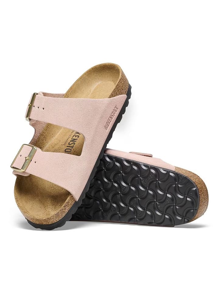 Birkenstock Leder-Pantoletten 
