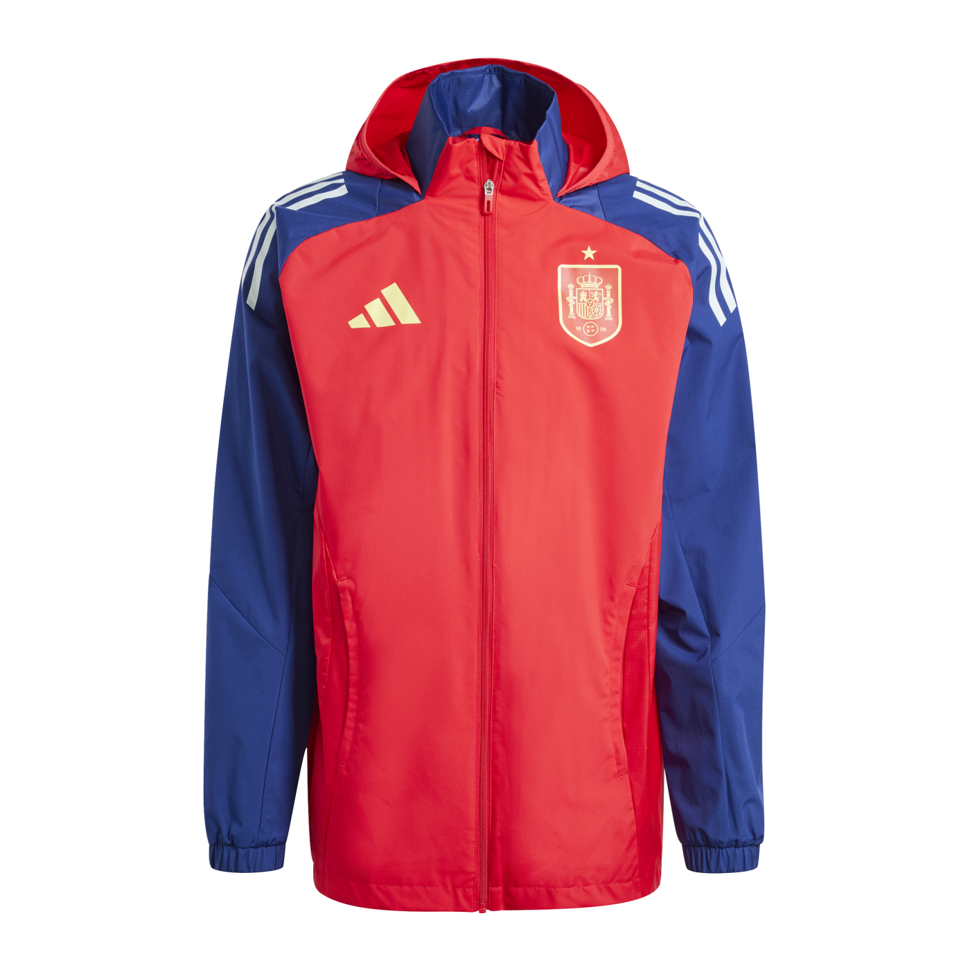 adidas Spanien Regenjacke EM 2024 Rot
