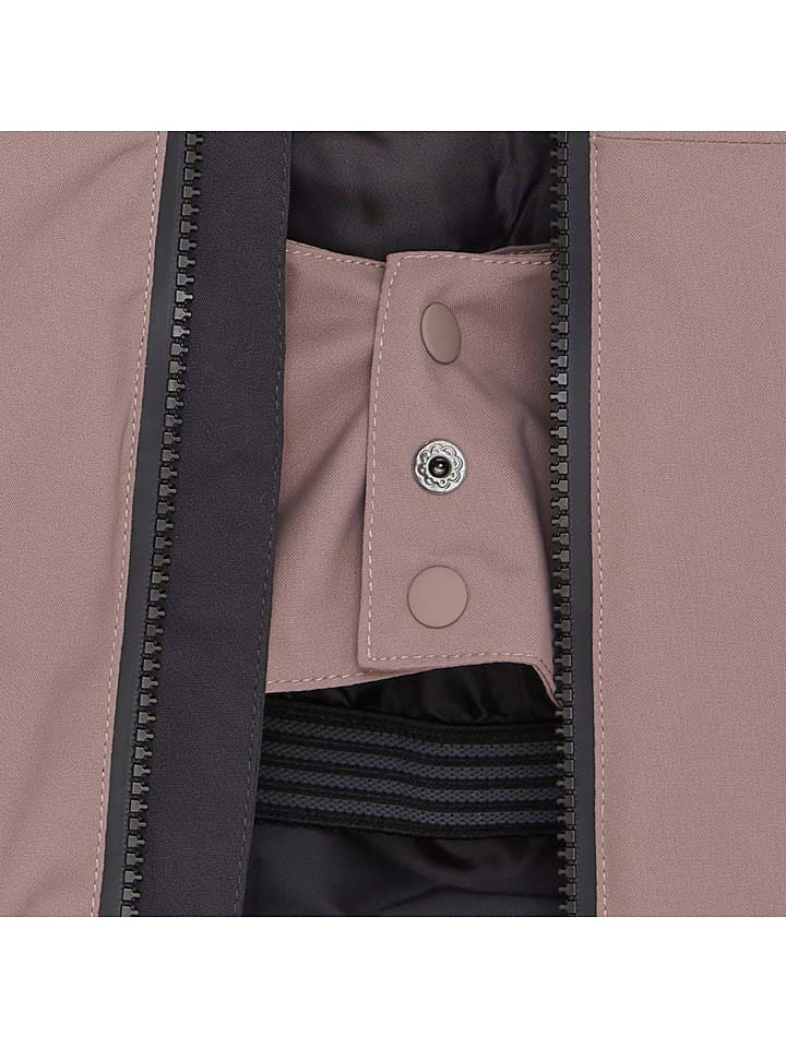 Color Kids Ski-/ Snowboardjacke in Schwarz/ Lila/ Hellbraun günstig kaufen