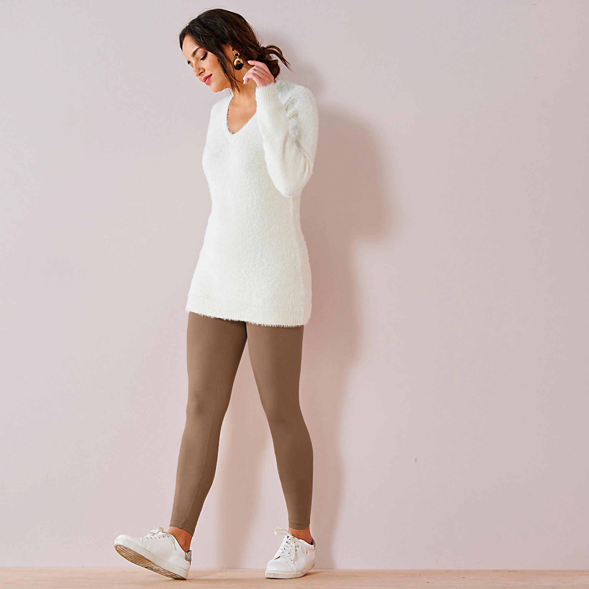 Legging taille élastiquée