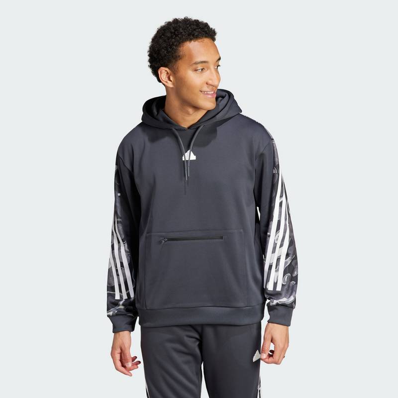 adidas Future Icons Allover Print Hoodie Hoodie Herren