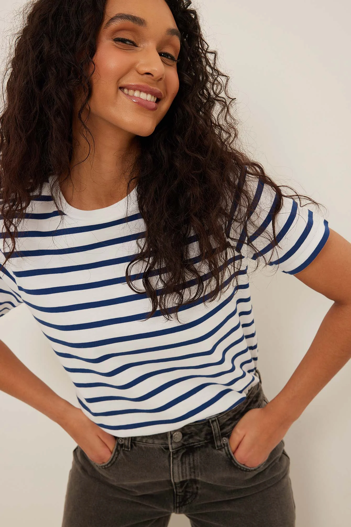 Bio-Boxy-T-Shirt aus Baumwolle