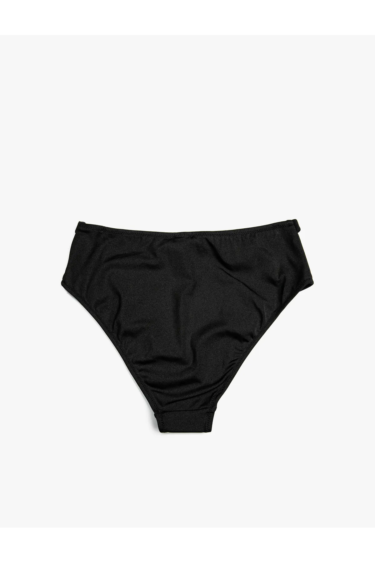 Koton  Bikinihose mit hoher Taille und Metallring-Accessoire-Detail
