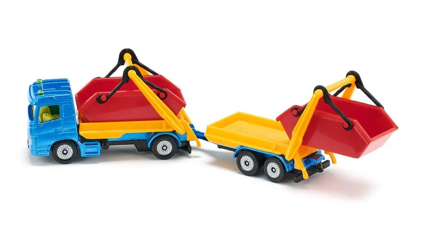 SIKU 1695 Super - LKW mit Absetzmulde und Anhänger
