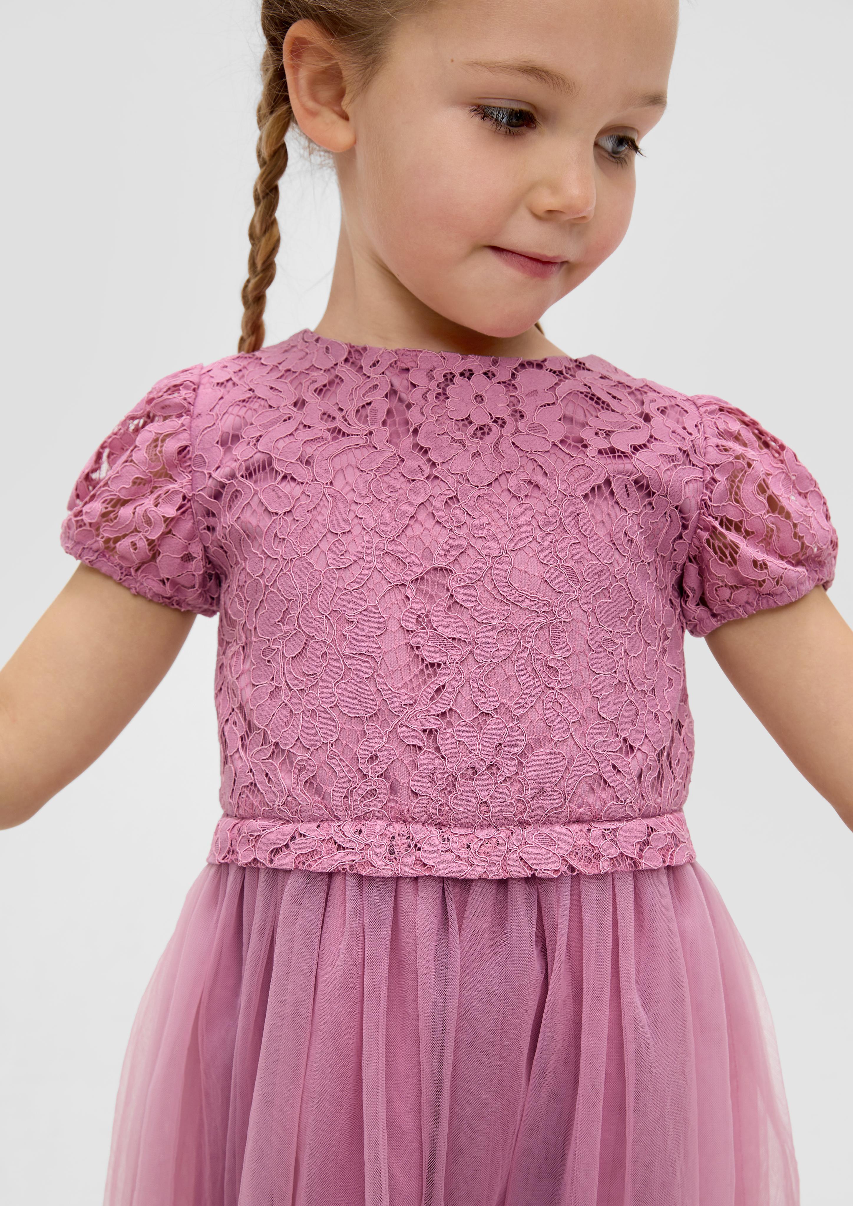 Festliches Kleid aus Spitze und Tüll  2140053-4410