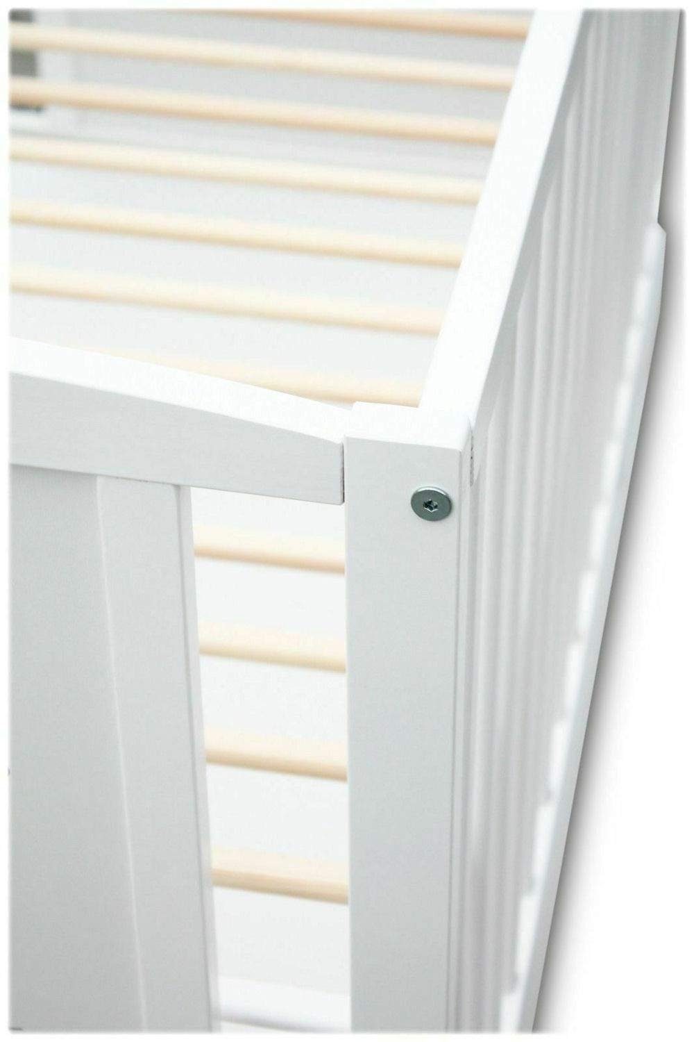 Dedstore-Baby Kinderbett Babybett mit Schaumstoff Matratze 120x60 cm Höhenverstellbar Bett (Bett und Matratze), Komplett Set