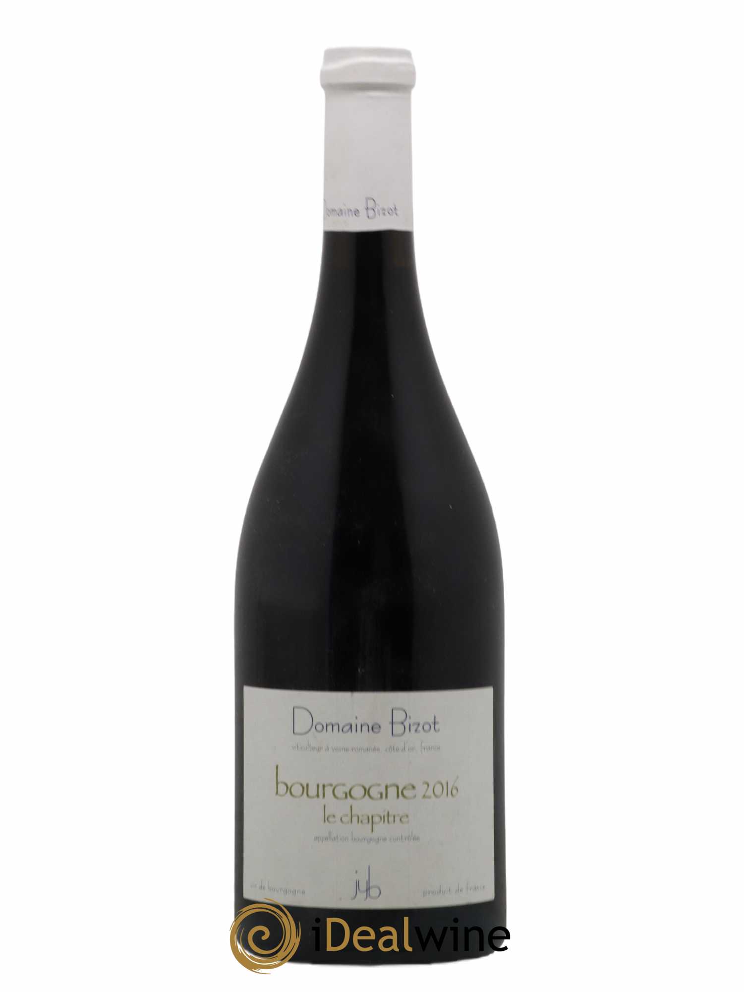 Bourgogne Le Chapitre Bizot (Domaine)  2016 - Lot de 1 Bouteille