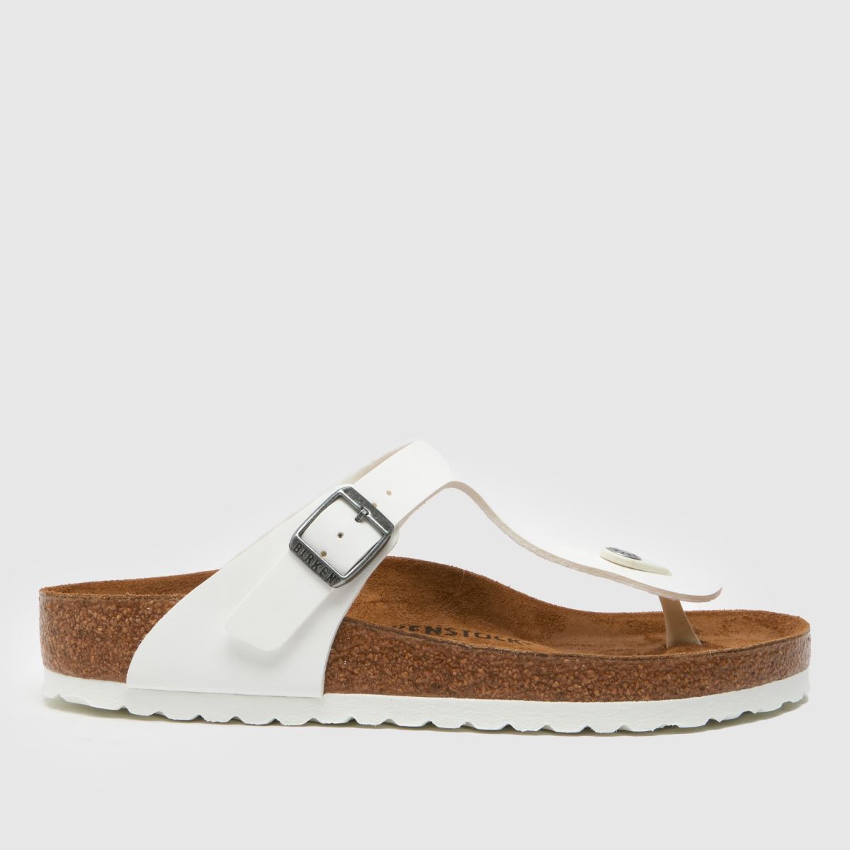 BIRKENSTOCK gizeh szandál fehér színben