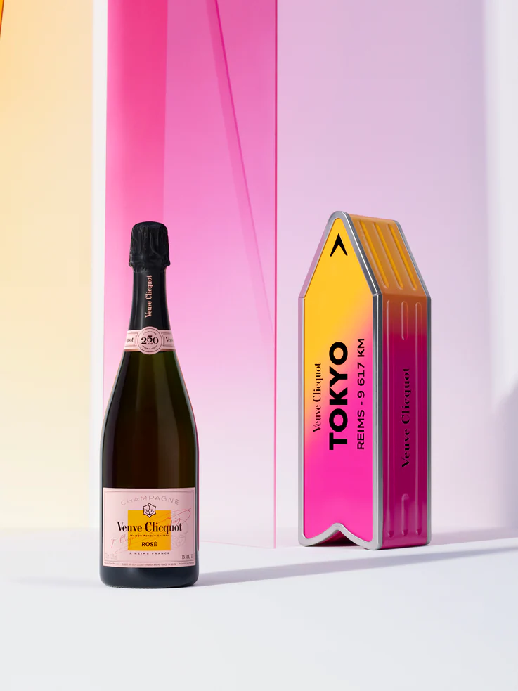 Veuve Clicquot Limited Edition Rosé personalisierbarer Arrow