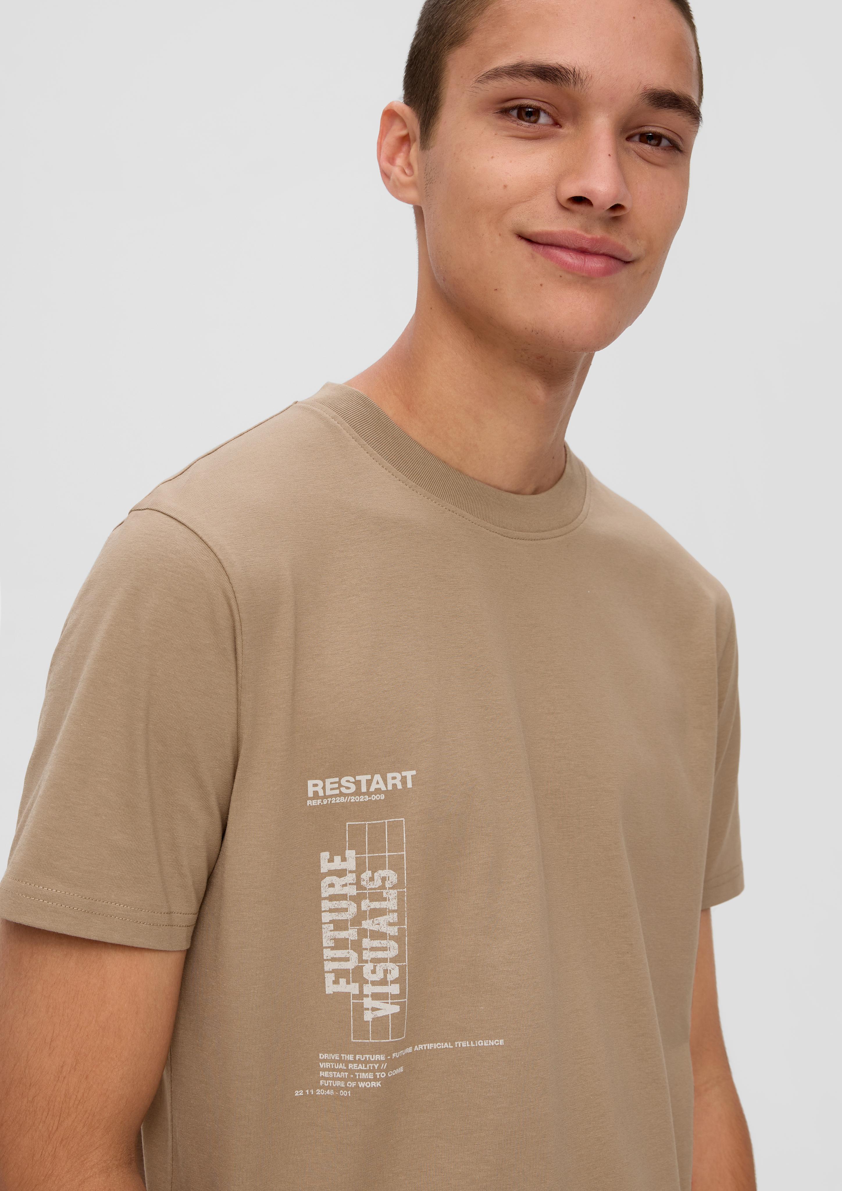 T-Shirt mit Rückenprint  2135003-82D0