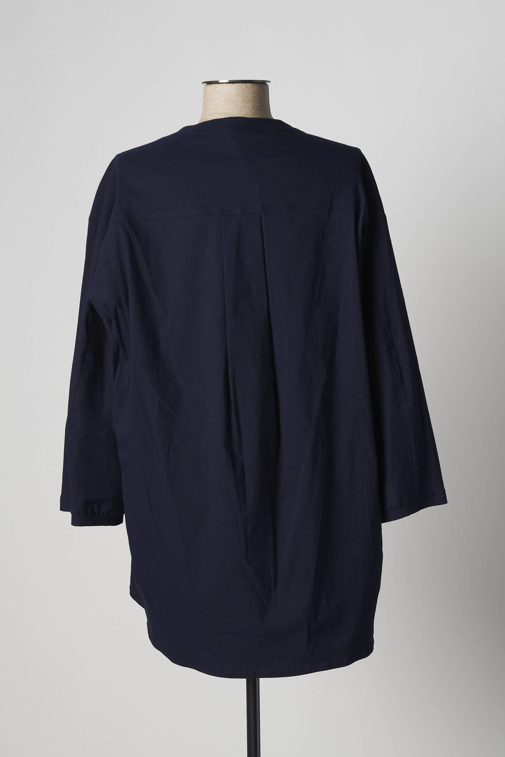 Franck Anna Tuniquemanchelongue Femme couleur bleu