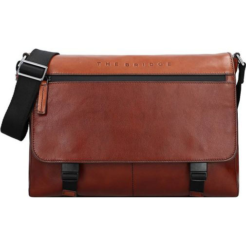 The Bridge Damiano Aktentaschen Messenger Leder 37 cm Laptopfach