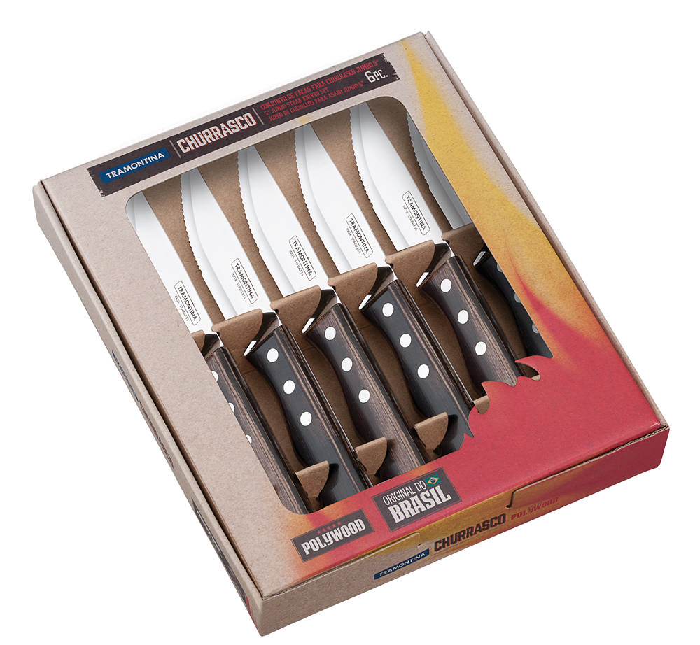 Tramontina Steakmesser Jumbo, 6-tlg. Set