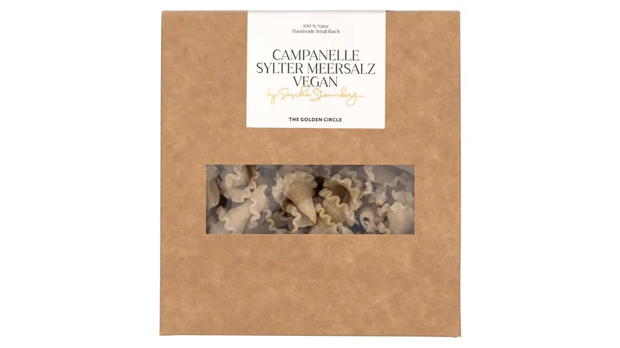 THE GOLDEN CIRCLE Campanelle Sylter Meersalz by Sascha Stemberg 250 g