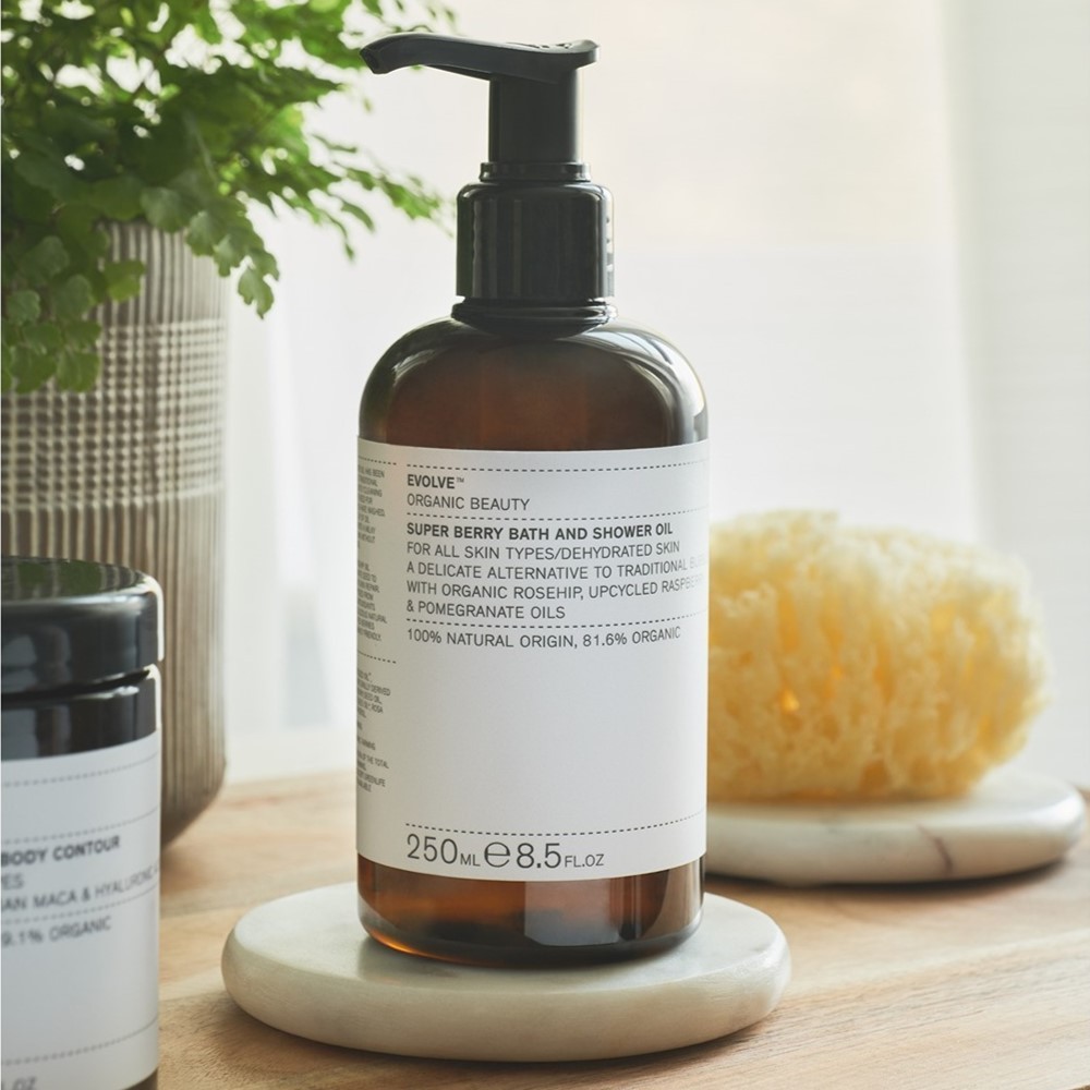 Evolve Organic Beauty ulje za kupanje i tuširanje s uljem super bobičastog voća