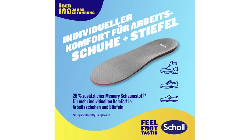 Scholl Liqui Flex Einlegesohlen Extra Support L