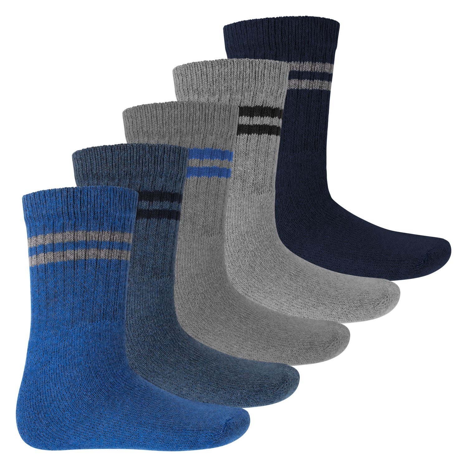 MT Tennissocken Kinder Freizeit Socken (5/10 Paar) Tennissocken Mädchen & Jungen (5-Paar)