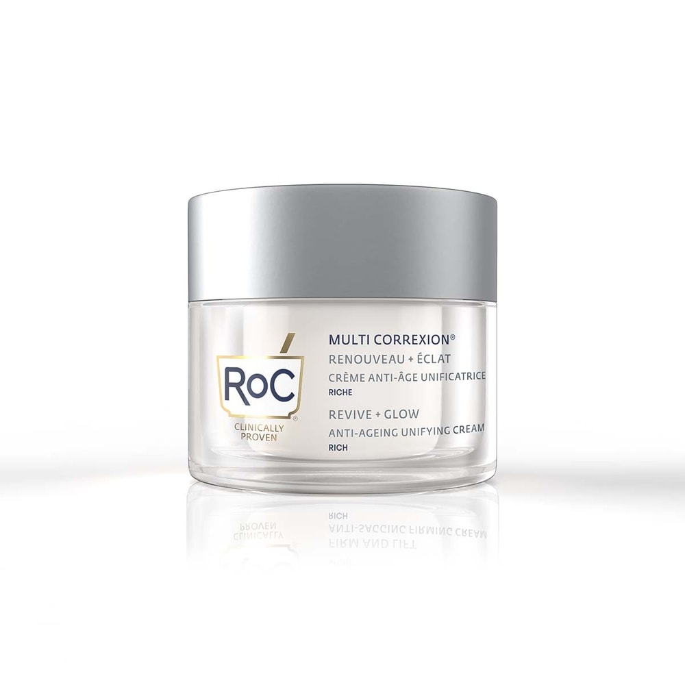 roc RoC Renouveau + Éclat Crème Riche Anti-Âge Unificatrice 50ml Crème anti-âge