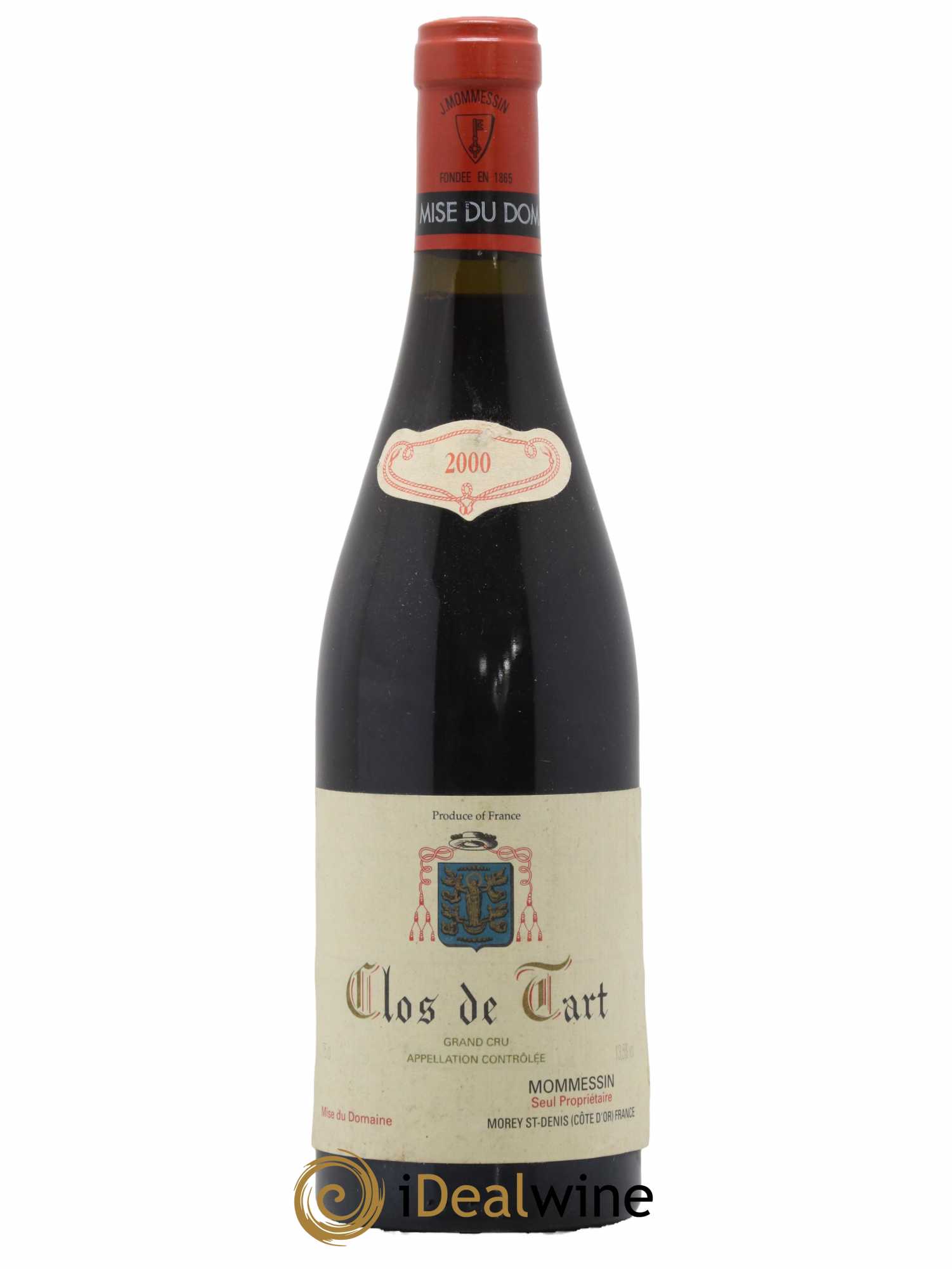Clos de Tart Grand Cru Mommessin  2000 - Lot de 1 Bouteille