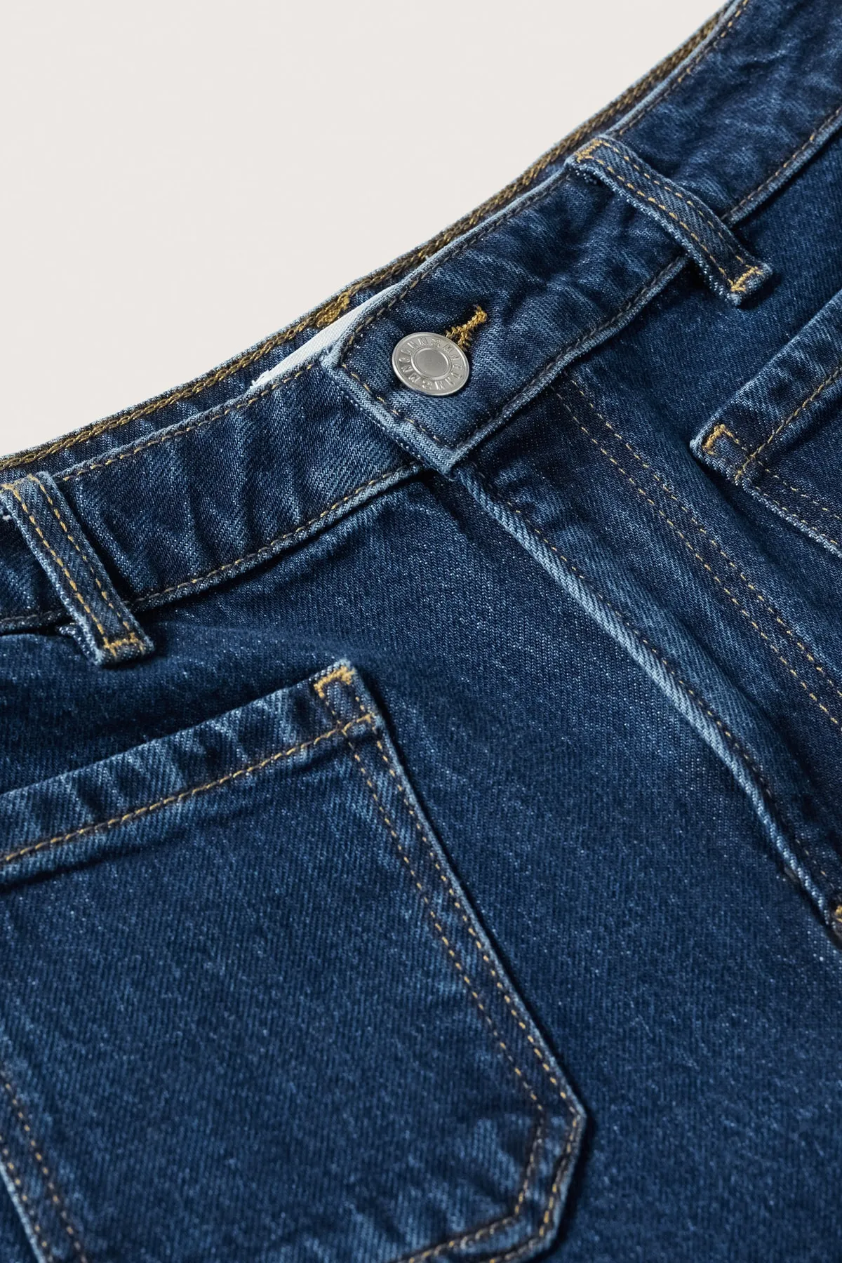 MANGO  37010353 Damen/Mädchen Dunkelblau