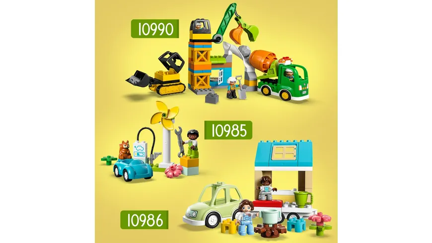 LEGO DUPLO Town 10985 Windrad und Elektroauto