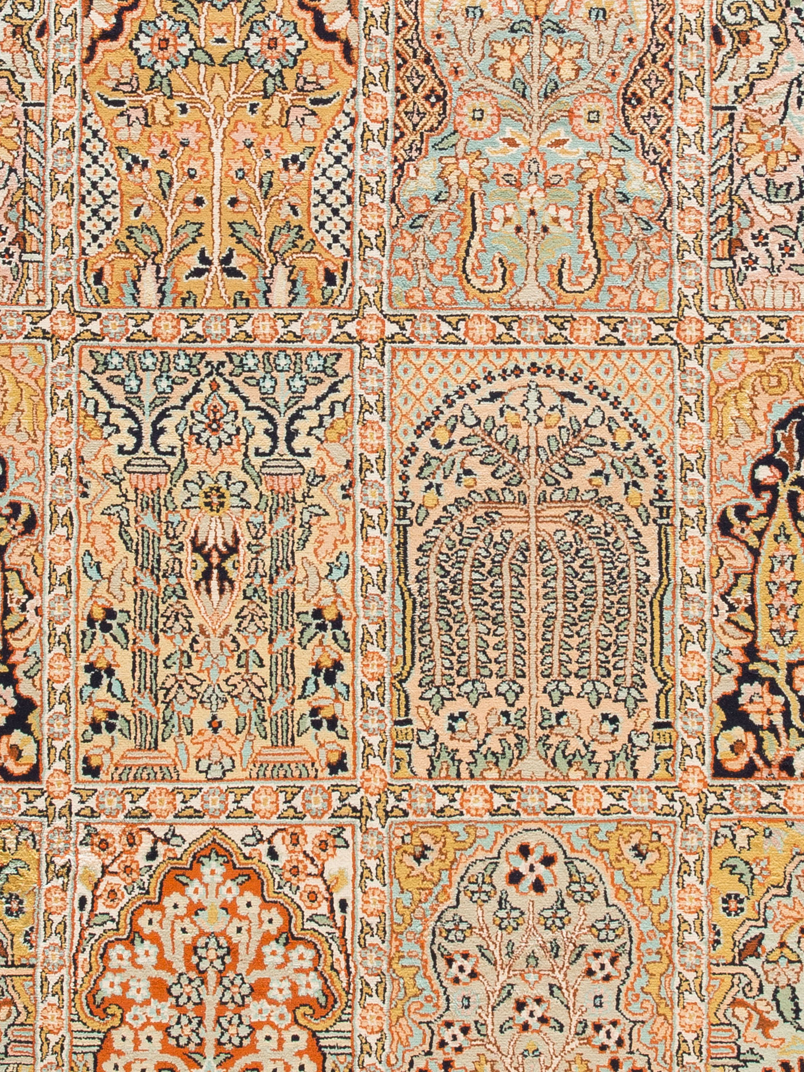 Kaschmir Seide 16/16 ca. 218 x 306 cm, Unikat / Einzelstück