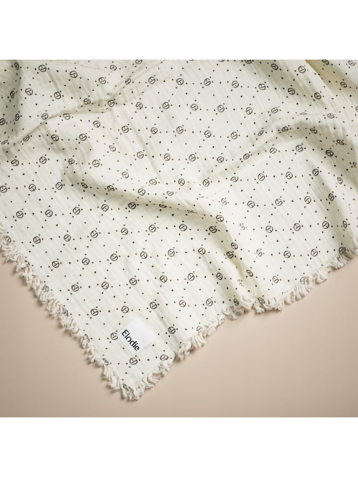 Elodie Details Soft Cotton  Decke - Monogram in Bunt 100 x 75cm günstig kaufen onesize
