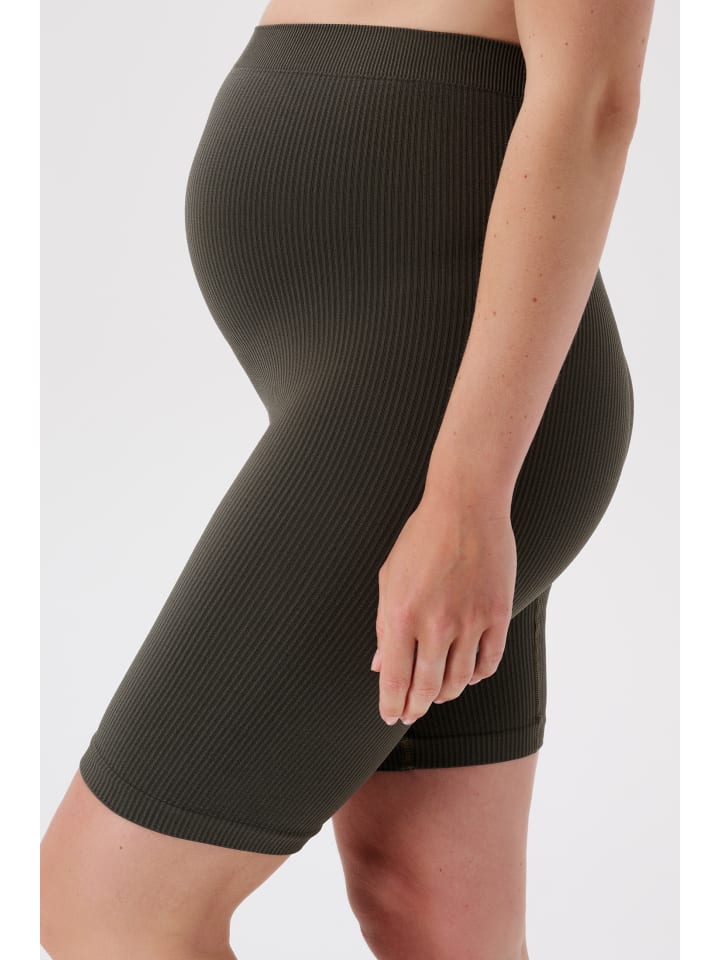 Noppies Umstandsshorts Biker Shorts Nais in Olive günstig kaufen