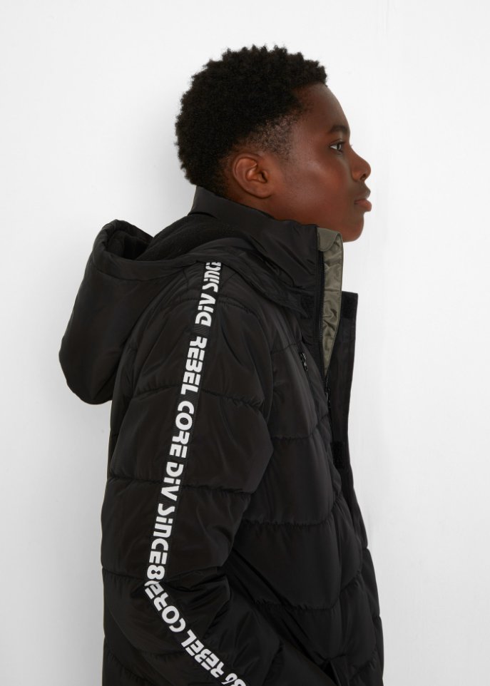 Jungen Winterparka mit Kapuze