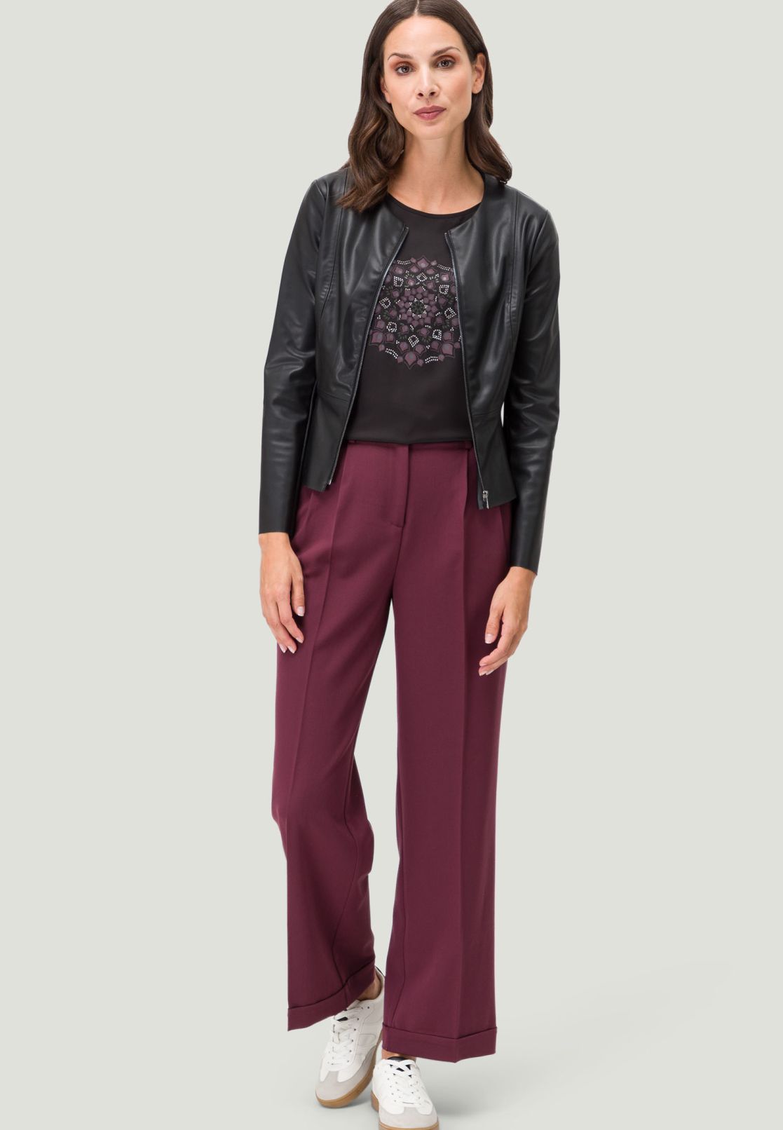 Blusenshirt mit Mandala Print