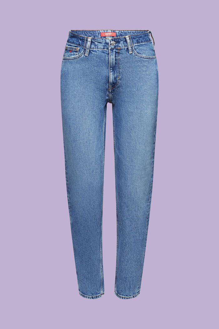 Retro-Classic-Jeans mit mittlerer Bundhöhe