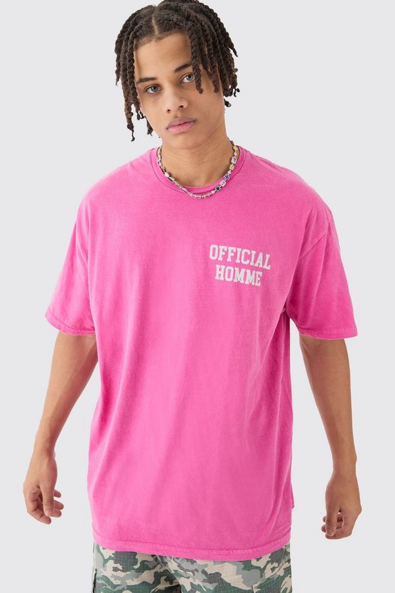 Oversize T-Shirt mit Schmetterlings-Print