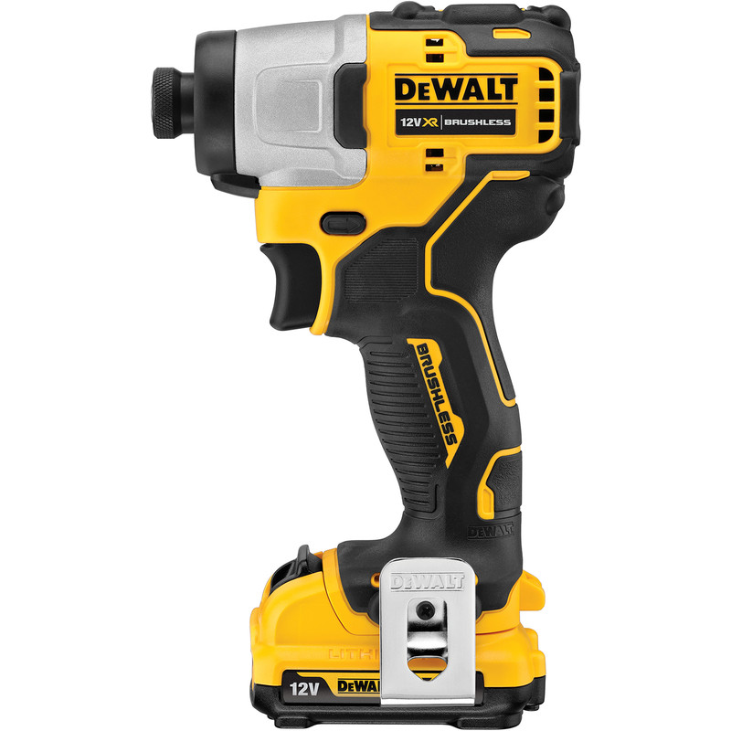 DeWalt DCF801D2-QW 12-voltni 2,0Ah litij-ionski kompaktni akumulatorski udarni izvijač