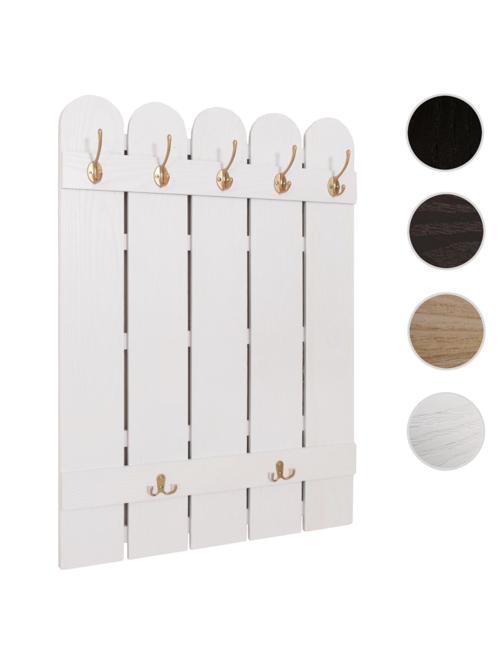 MCW Wandgarderobe N95 86x60cm, Weiß günstig kaufen onesize