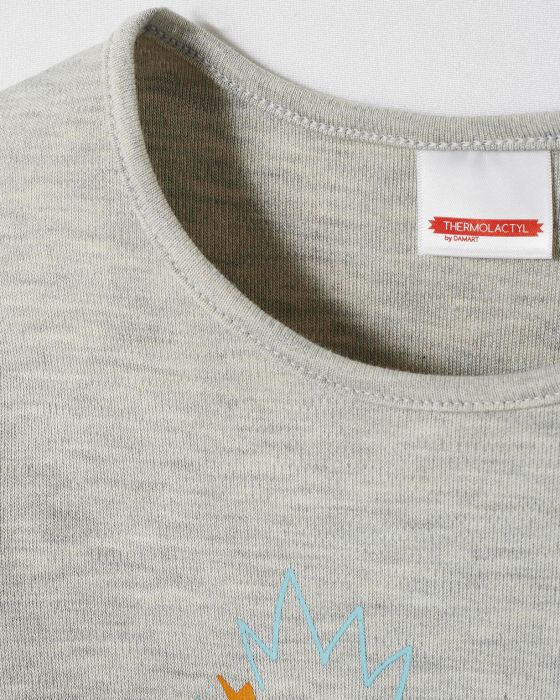 T-shirts mixte enfant sérigraphiés Thermolactyl