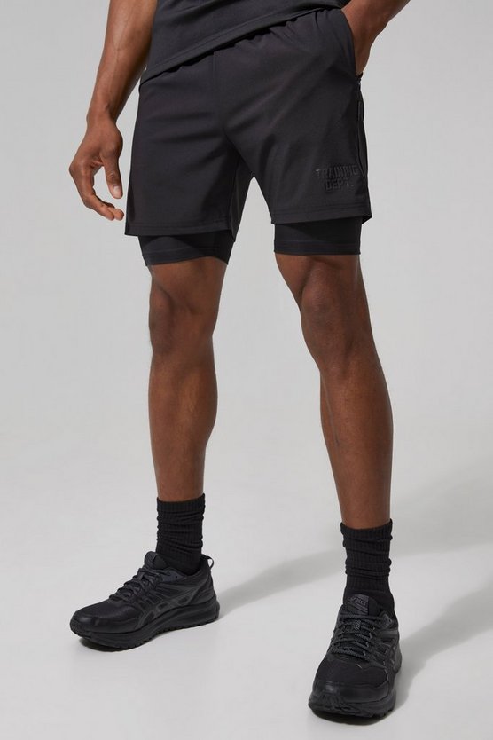 Man Active Training Dept 2-in-1 Shorts