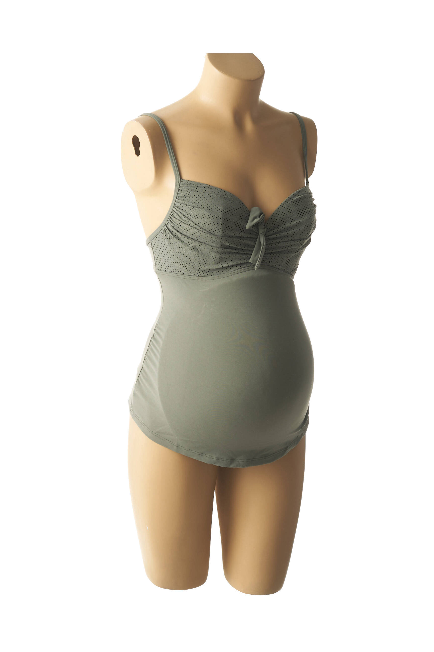 Cache Coeur Maillots2bain Maternite Femme couleur vert