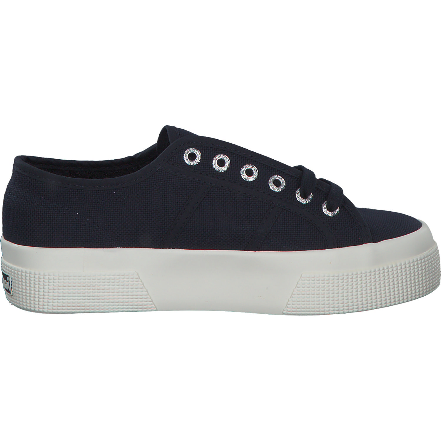 Superga 2740 Platform S21384W, Schnürschuhe, Damen, navy favorio