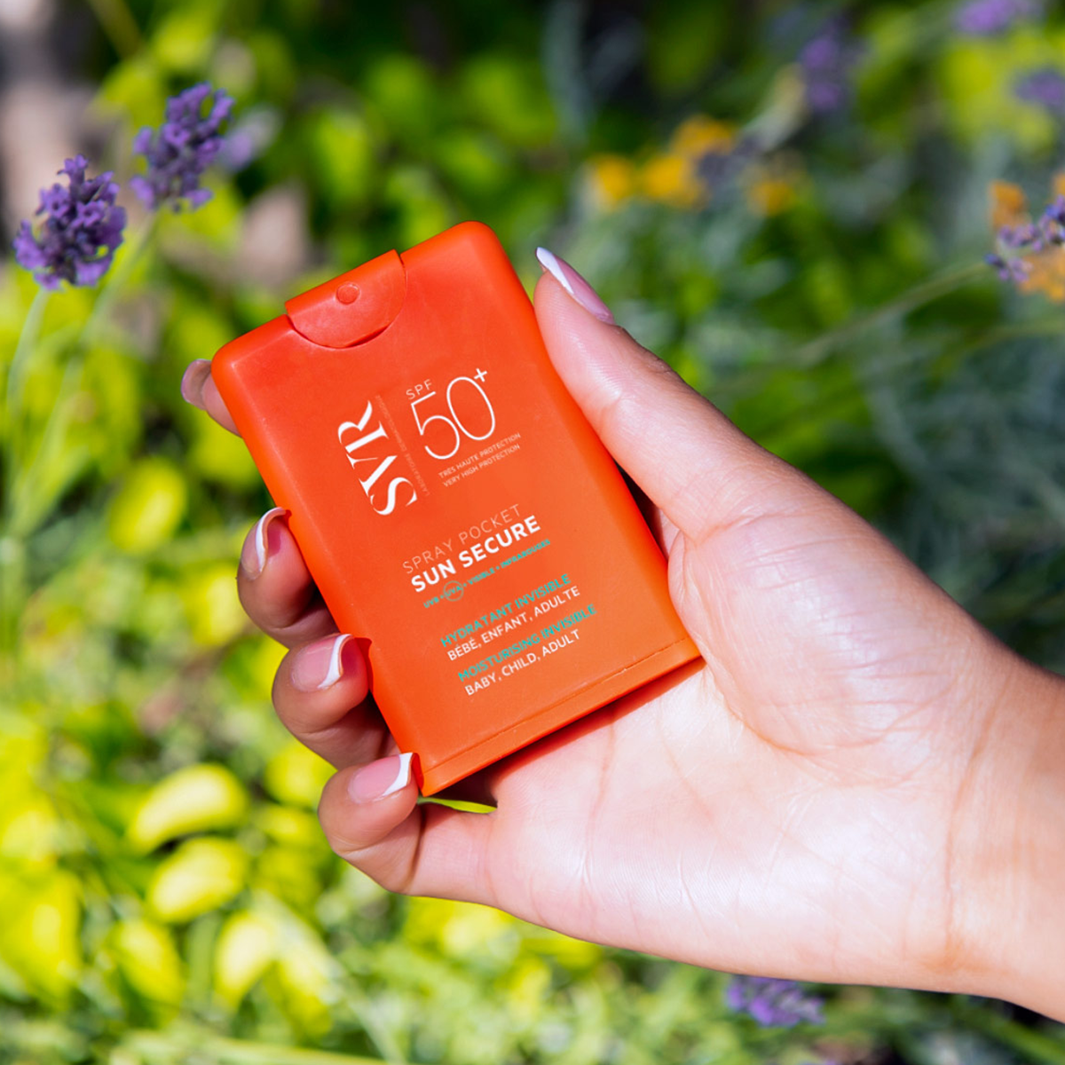 SVR Sun Secure -aurinkosuojasuihke taskukokoinen SPF50+ 20ml
