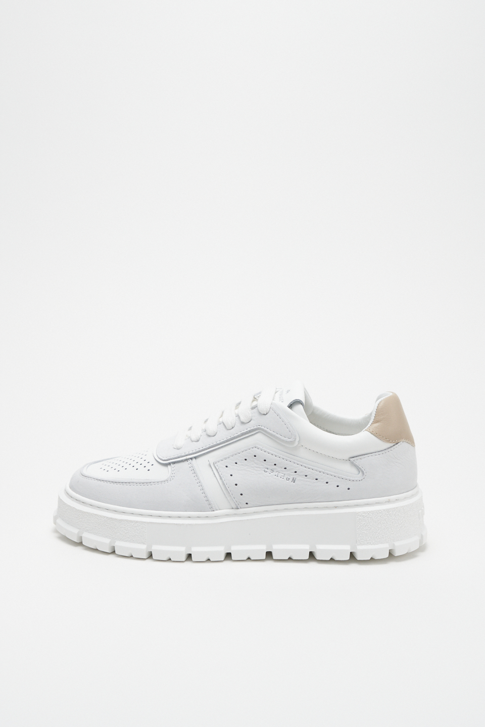 CPH332 leather mix white/nature
