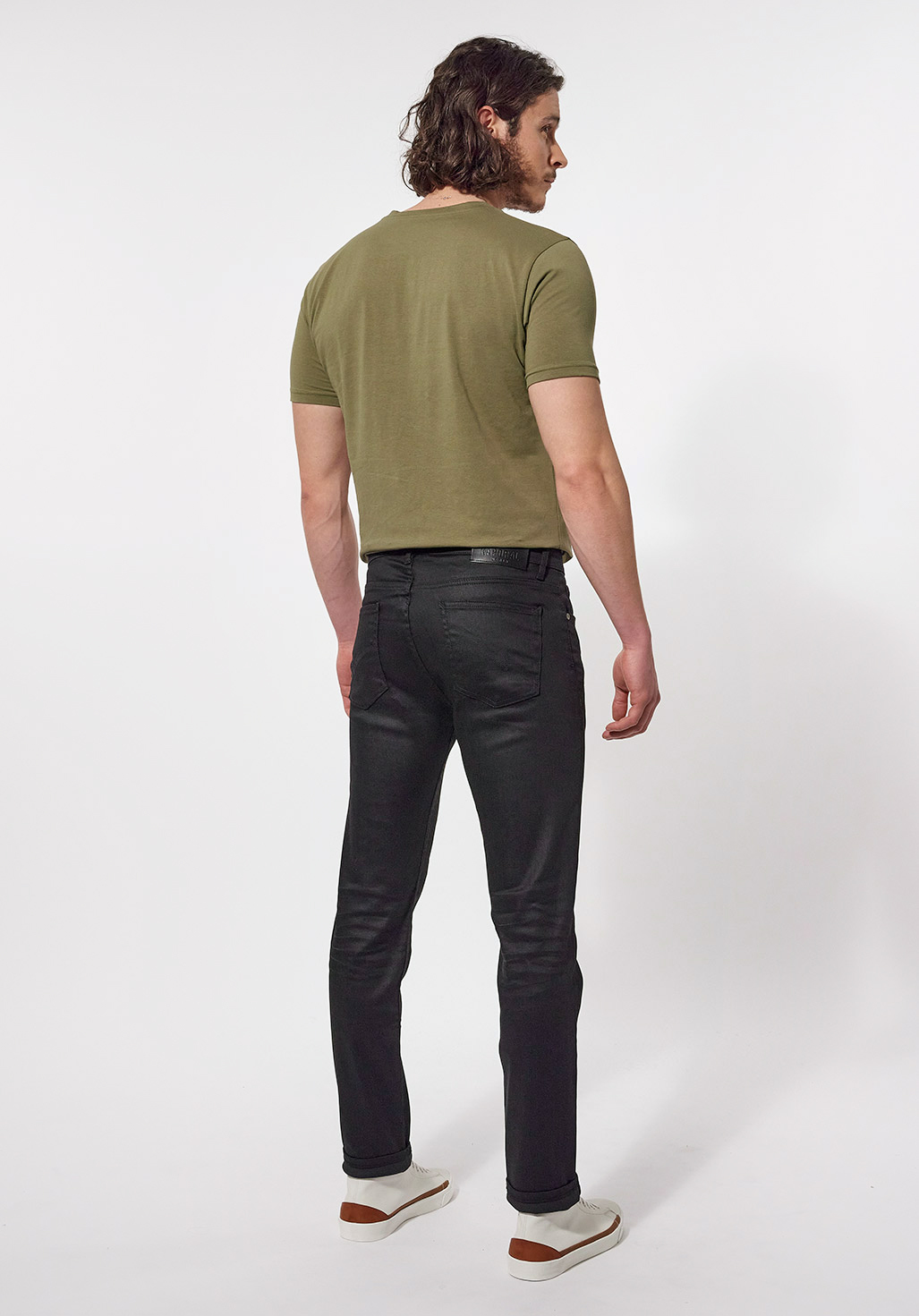 DARKK  Jean slim noir Homme