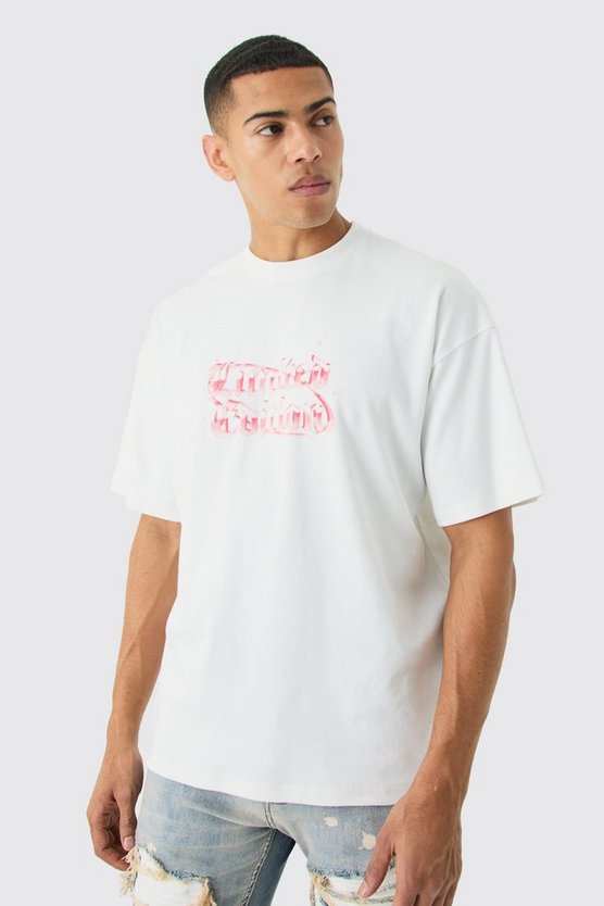 Oversize T-Shirt mit Limited Edition Print