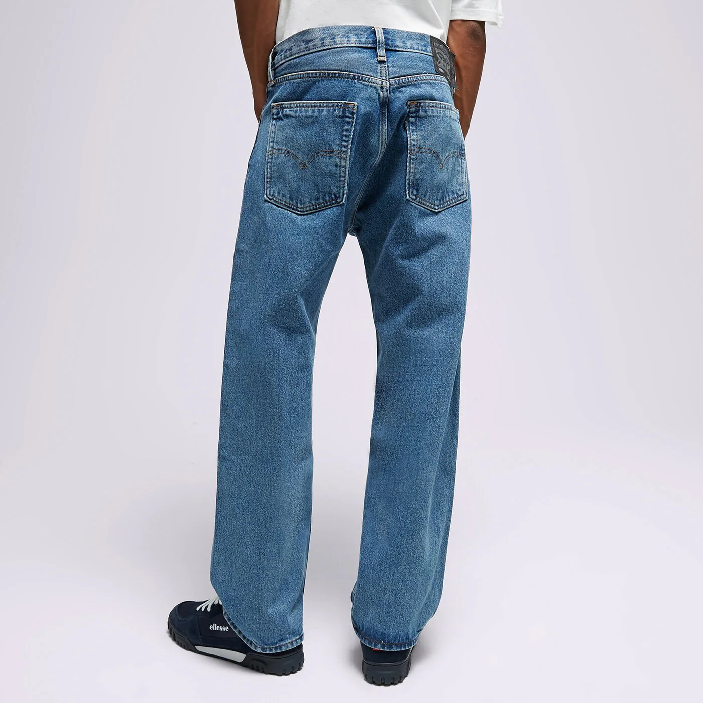 LEVI'S HOSE SKATE BAGGY 5 POCKET Blau