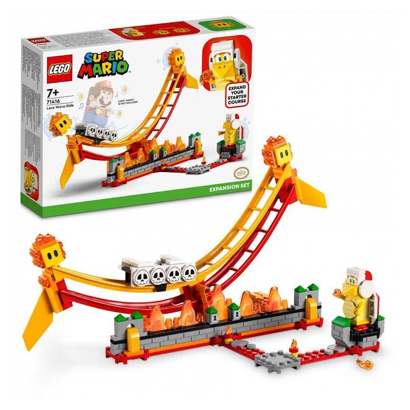 71416 Le manège de la vague de lave LEGO Super Mario