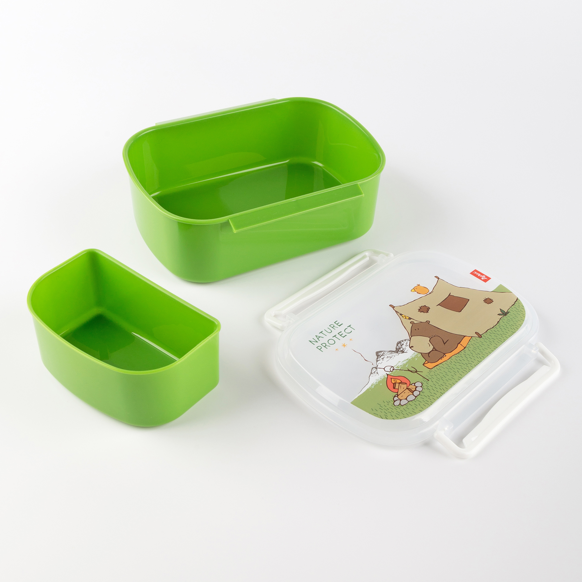 Kinder Brotzeitbox mit Bär Forest Grizzly