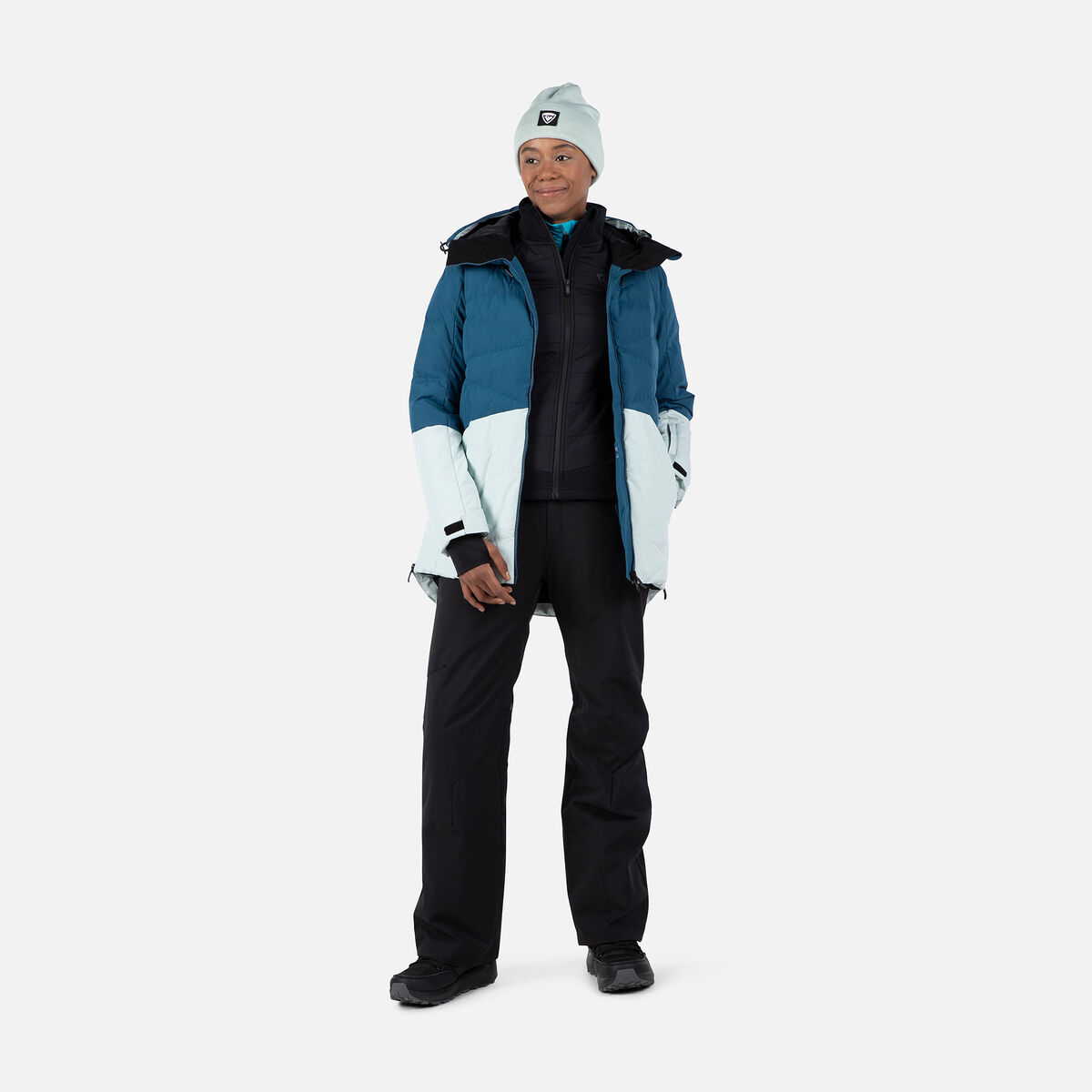 Damenjacke mit durchgehendem Reißverschluss Classique Hybrid
