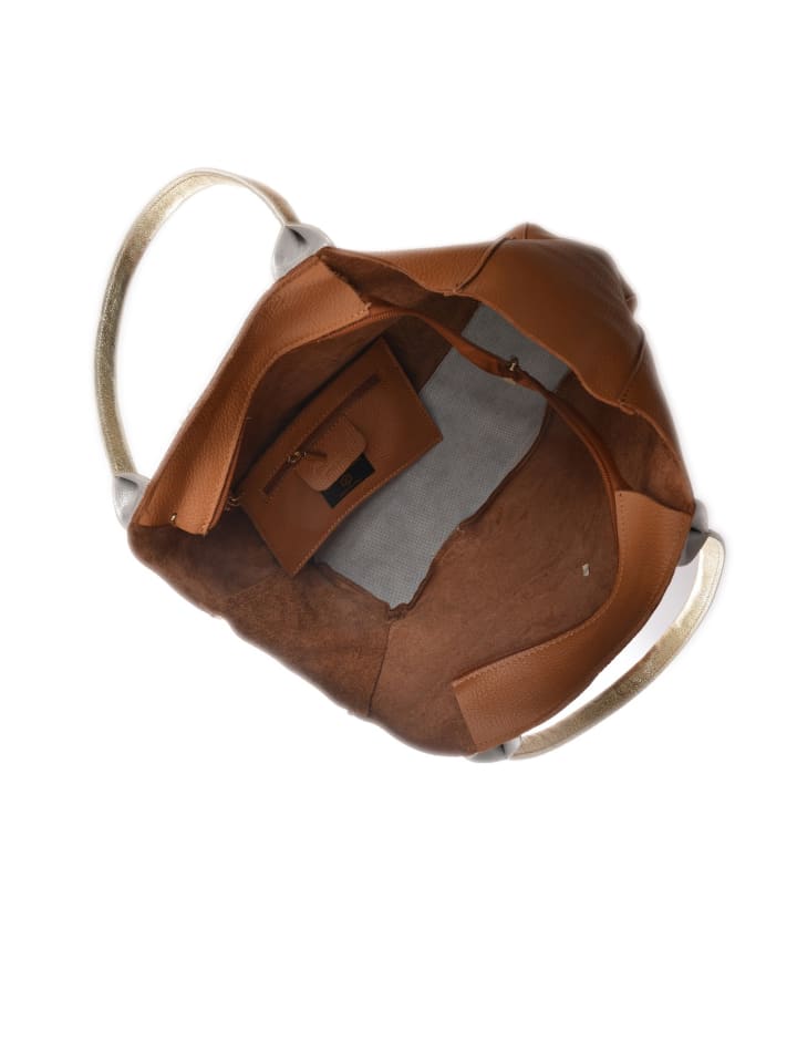 Luisa Vannini Shopper in Braun günstig kaufen onesize
