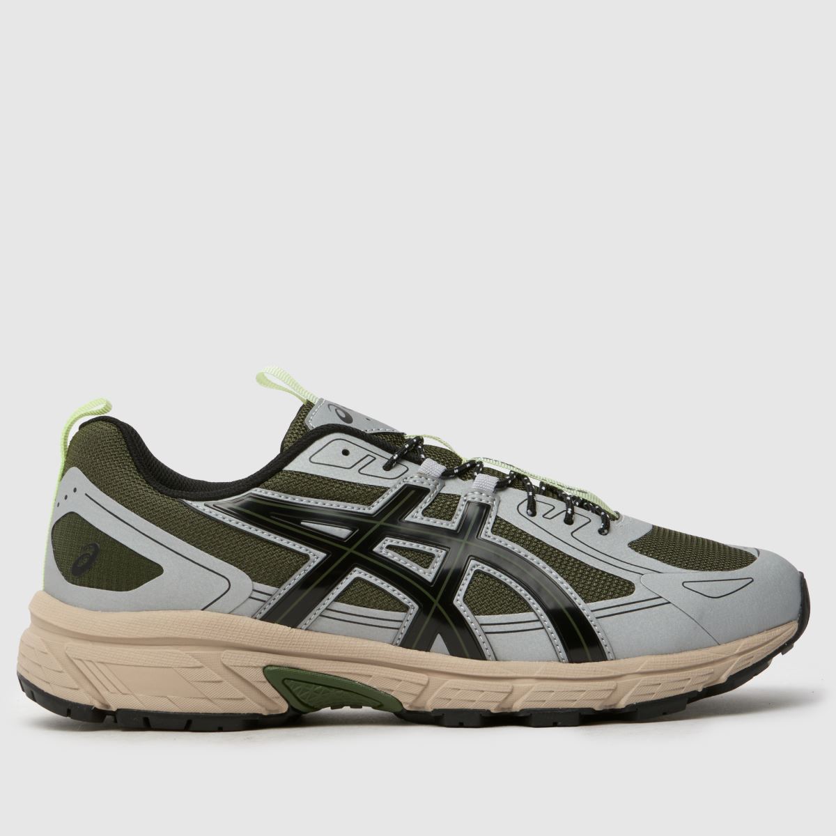 ASICS Gel-Venture 6 cipők fekete és ezüst színben