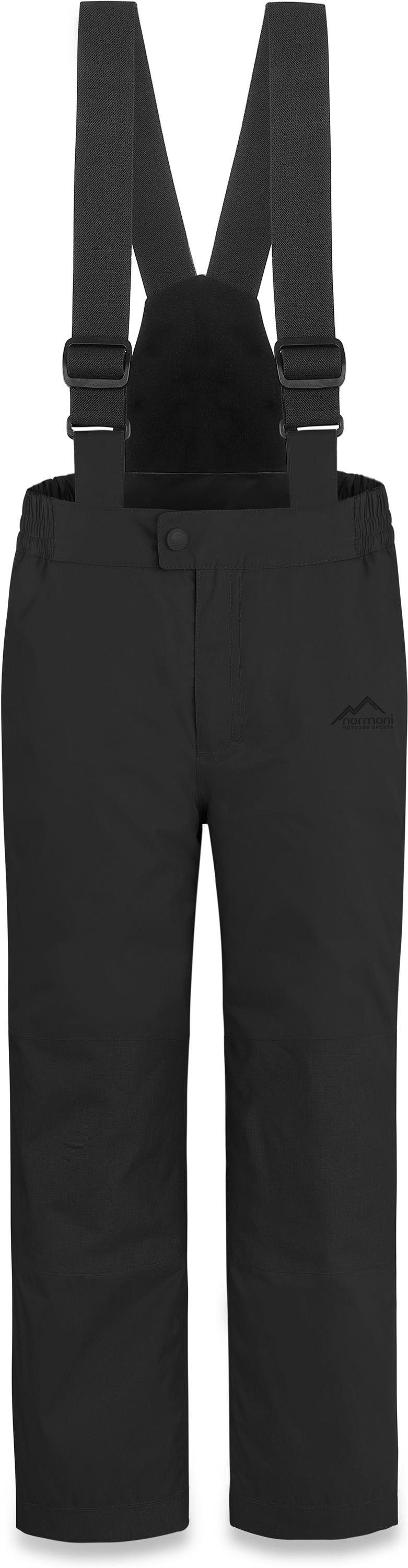 normani Schneehose Kinder Winterhose Salcha Thermohose mit mit abnehmbaren Hosenträgern gefütterte Skihose Outdoorhose für Junge und Mädchen